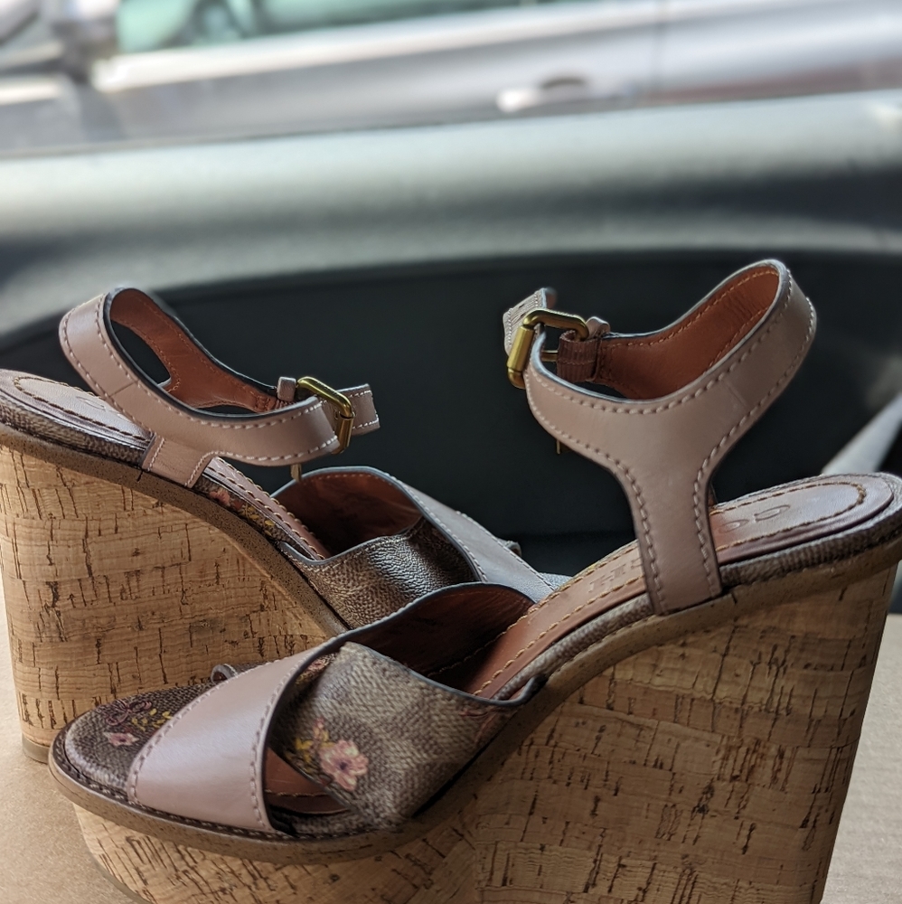Coach wedges